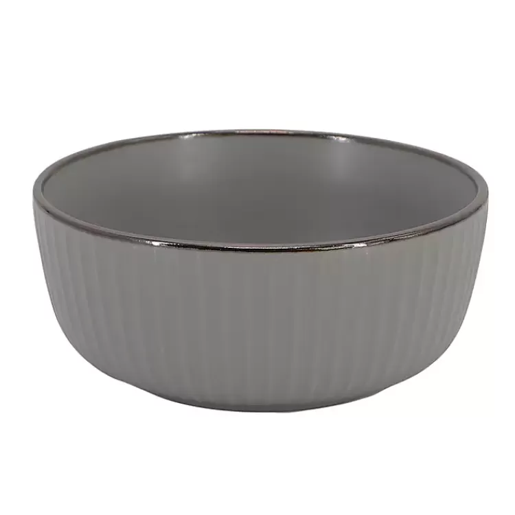 dark_gray_leo_stoneware_pc_dinnerware_set_2.webp Dark Leo Stoneware 16-pc. Dinnerware Set>Kirklands Home Fashion