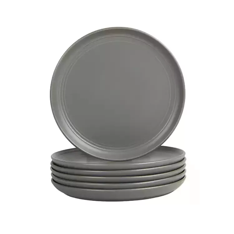 Dark Linear Salad Plates, Set of 6>Kirklands Home Cheap
