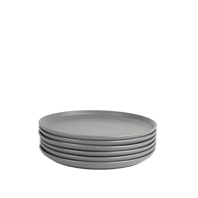 Dark Linear Salad Plates, Set of 6>Kirklands Home Cheap