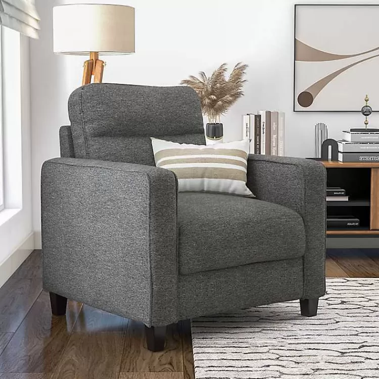 Dark Performance Fabric Danna Accent Chair>Kirklands Home Cheap