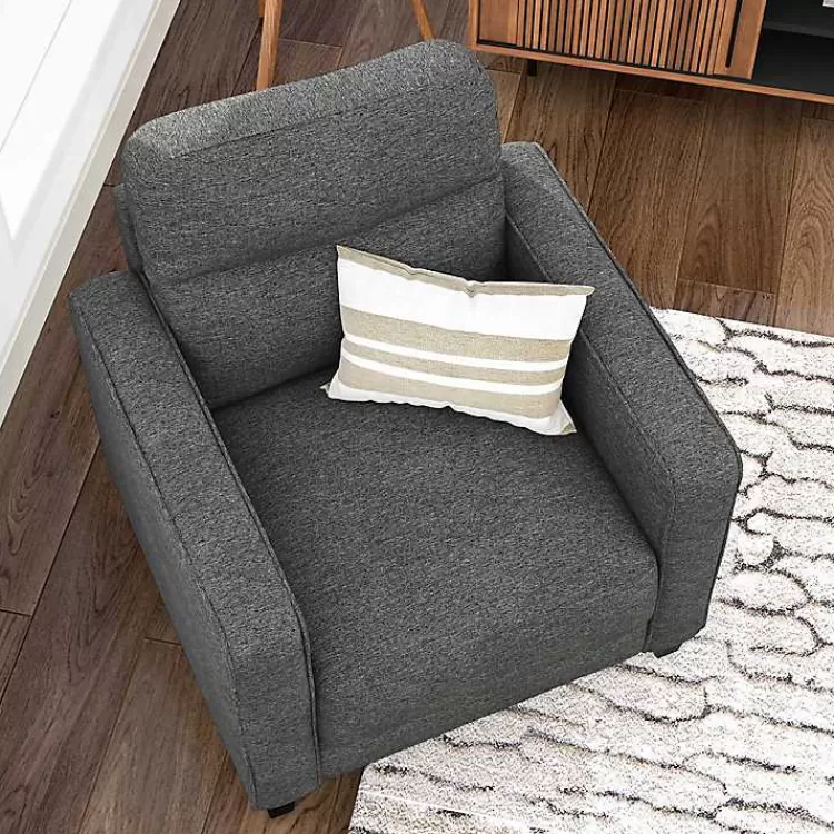 dark_gray_performance_fabric_danna_accent_chair_3.webp Dark Performance Fabric Danna Accent Chair>Kirklands Home Cheap