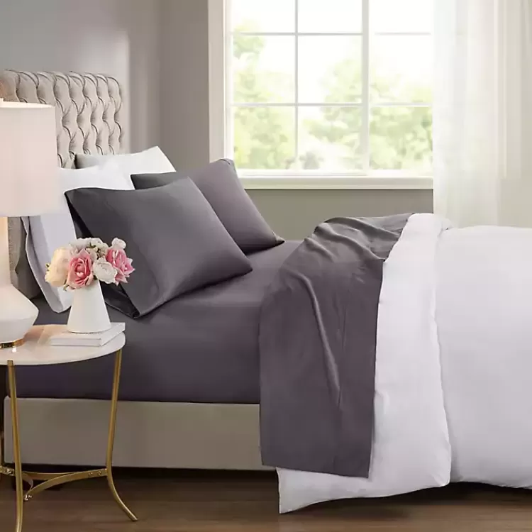 Dark Rich Cooling Cotton Queen Sheet Set>Kirklands Home Outlet