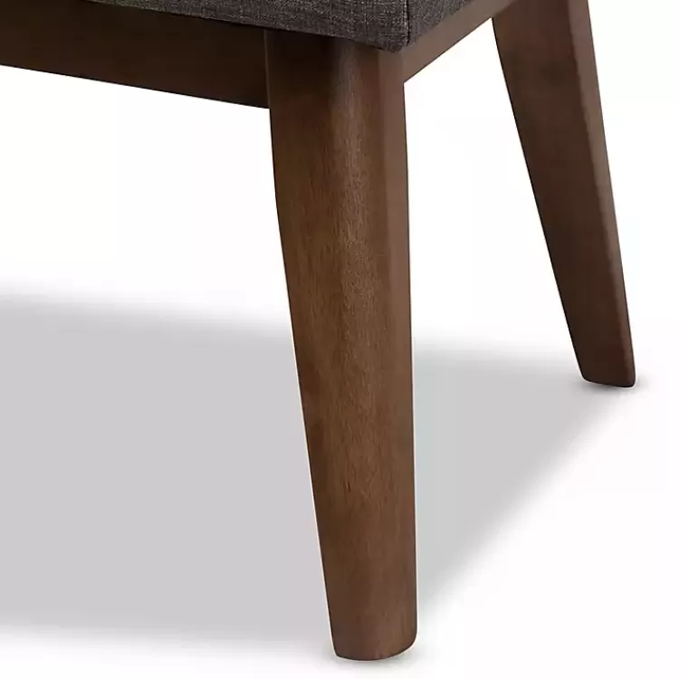 dark_gray_tufted_walnut_wood_bench_4.webp Dark Tufted Walnut Wood Bench>Kirklands Home Shop