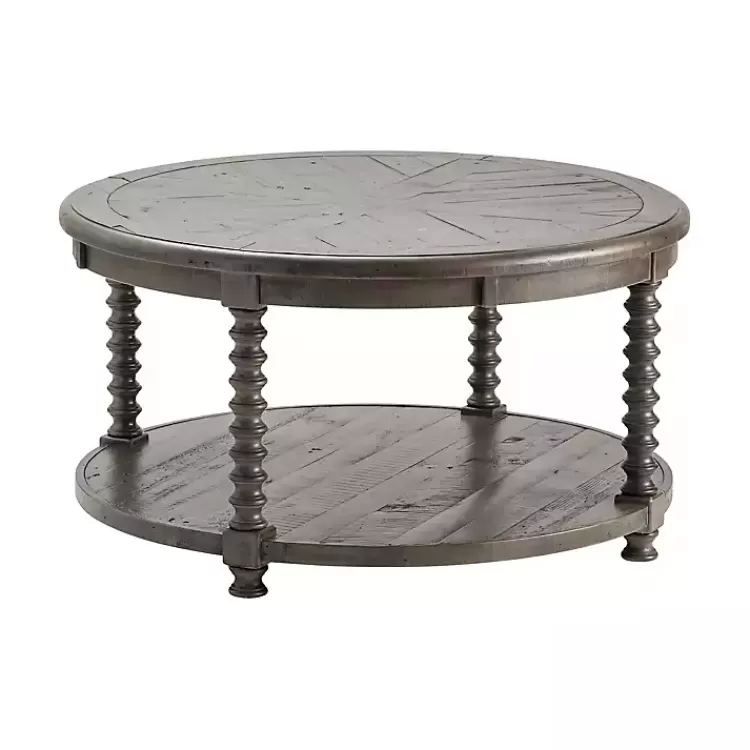 Dark Turned Legs Cofee Table>Kirklands Home Outlet