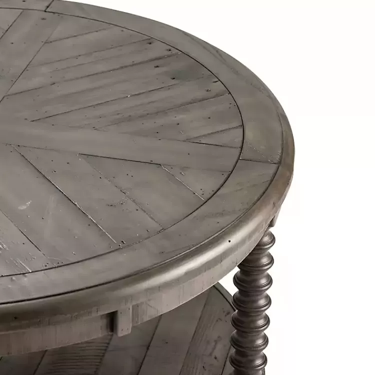 Dark Turned Legs Cofee Table>Kirklands Home Outlet