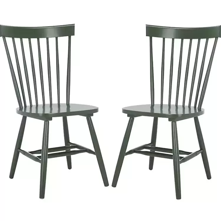 Dark Parker Spindle Dining Chairs, Set of 2>Kirklands Home Store