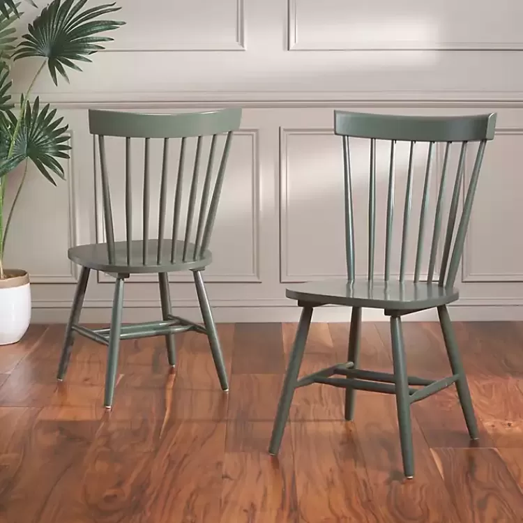 dark_green_parker_spindle_dining_chairs_set_of__8.webp Dark Parker Spindle Dining Chairs, Set of 2>Kirklands Home Store