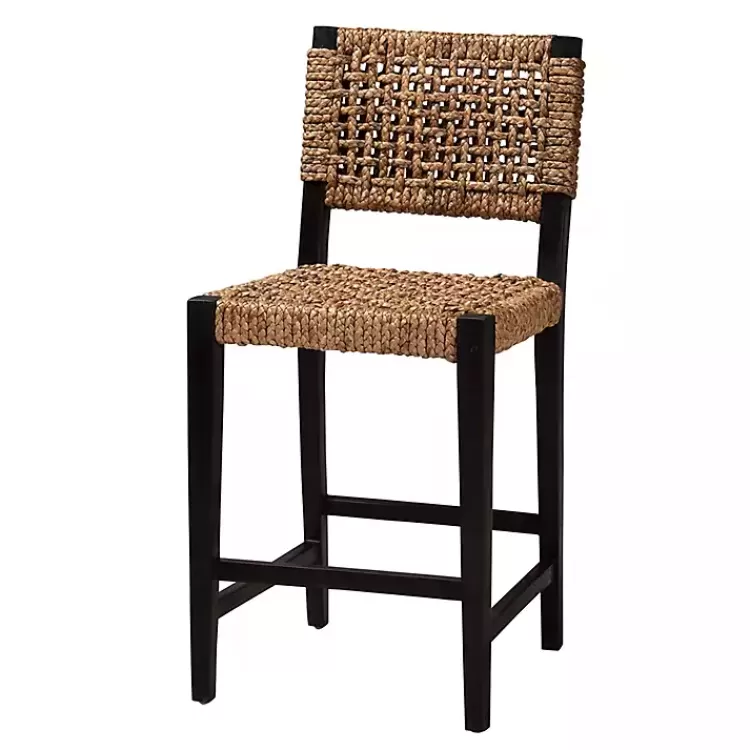 Dark Mahogany Lattice Counter Stool>Kirklands Home Best