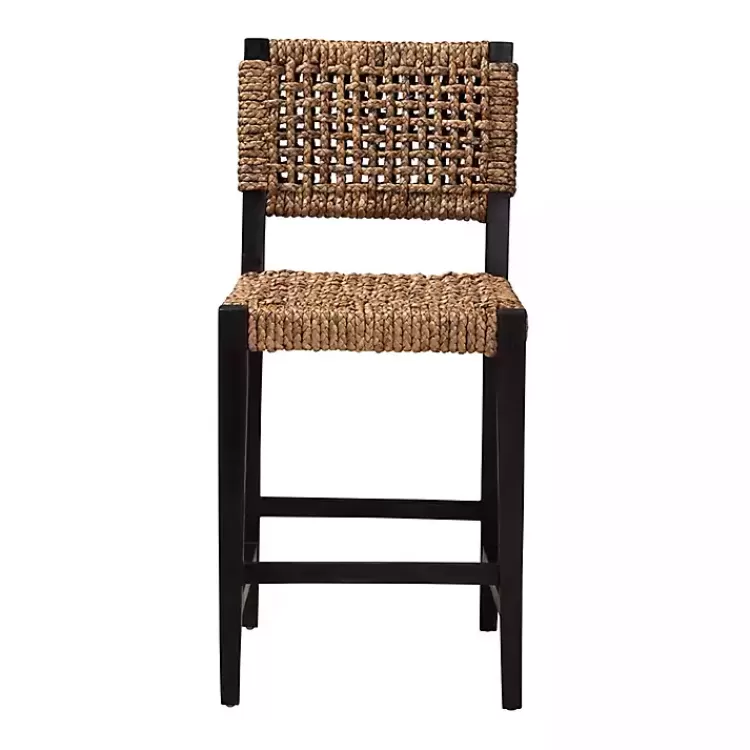 Dark Mahogany Lattice Counter Stool>Kirklands Home Best