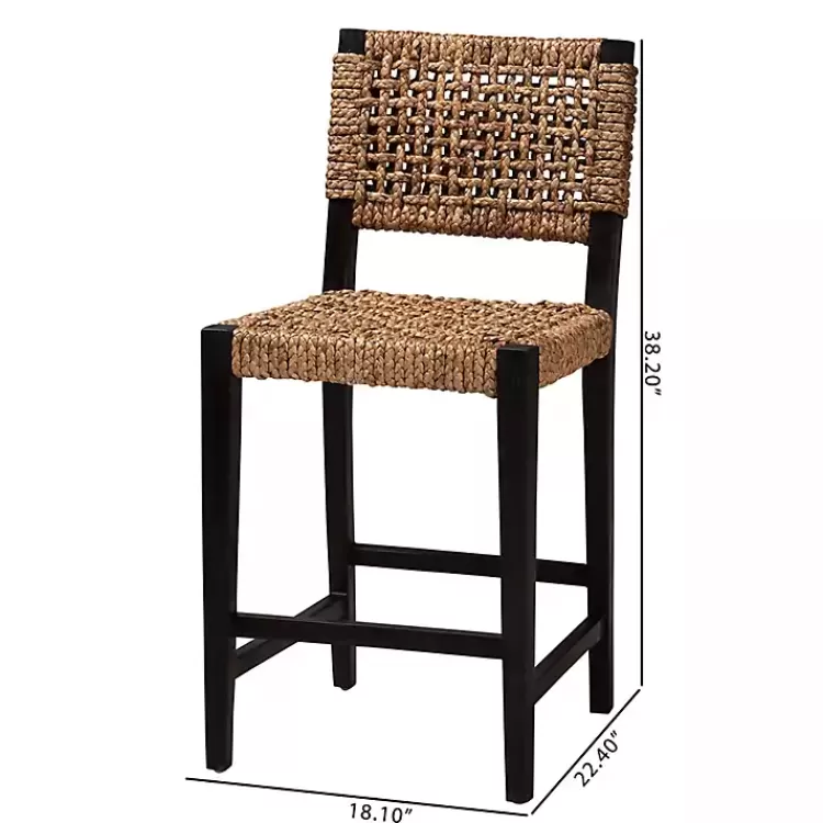 dark_mahogany_lattice_counter_stool_9.webp Dark Mahogany Lattice Counter Stool>Kirklands Home Best