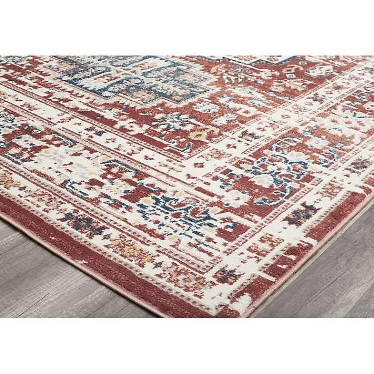 dark_terra_cotta_bordered_area_rug_x_2.webp Dark Terra Cotta Borde Area Rug, 8x10>Kirklands Home Shop