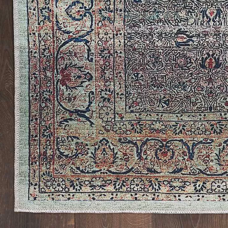 dark_vintage_floral_washable_area_rug_x_3.webp Dark Vintage Floral Washable Area Rug, 5x7>Kirklands Home New