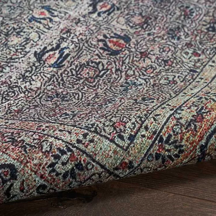 dark_vintage_floral_washable_area_rug_x_5.webp Dark Vintage Floral Washable Area Rug, 5x7>Kirklands Home New