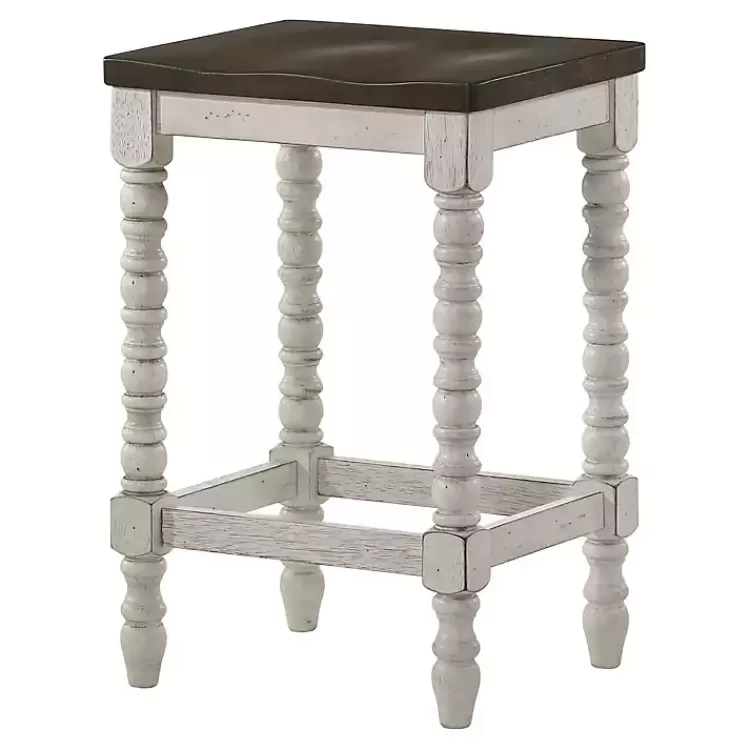 dark_walnut__white_wood_ema_pc_counter_stools_2.webp Dark Walnut & White Wood Ema 2-pc. Counter Stools>Kirklands Home Cheap