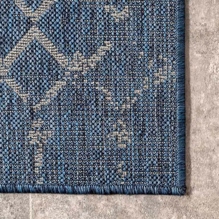 davon_blue_moroccan_trellis_outdoor_rug_x_5.webp Davon Blue Moroccan Trellis Outdoor Rug, 5x8>Kirklands Home Discount