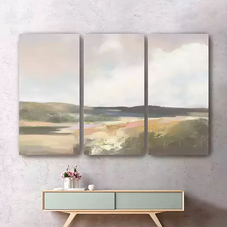 Dawn by the Water Canvas Art Prints, Set of 3>Kirklands Home Hot