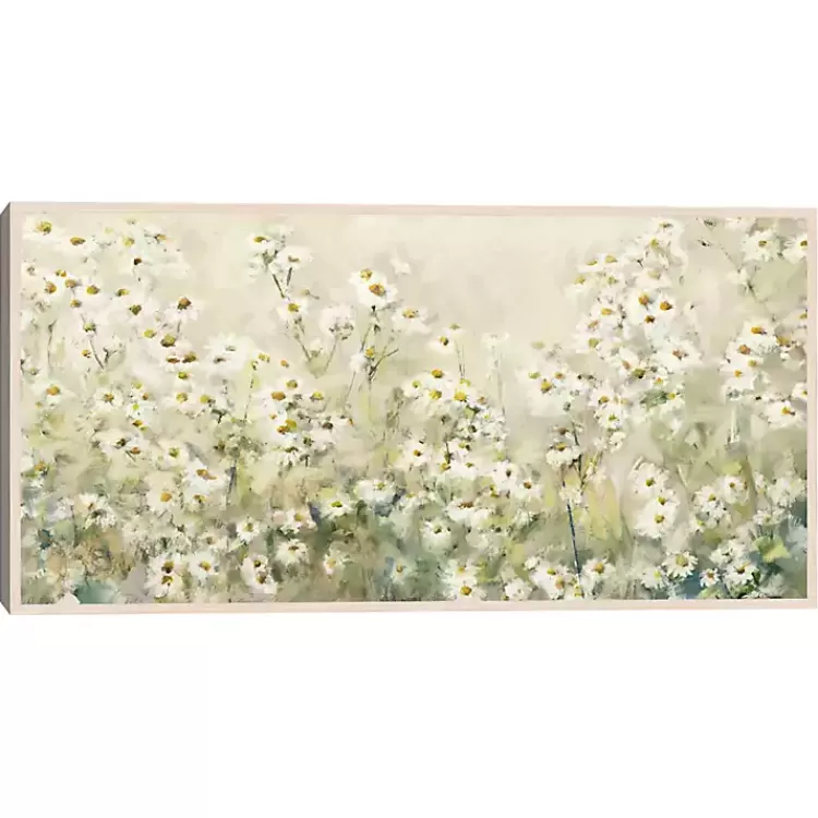 Daytime Daises Framed Canvas Art Print>Kirklands Home Cheap