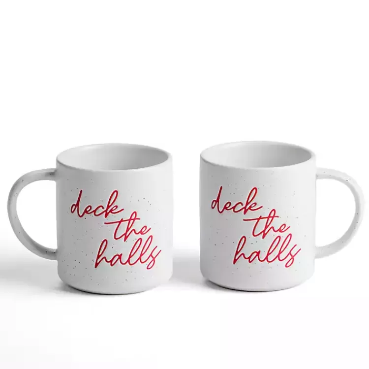 Deck the Halls Mugs, Set of 2>Kirklands Home Hot