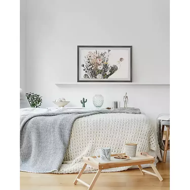 deckled_flowering_bundle_framed_art_print_5.webp Deckled Flowering Bundle Framed Art Print>Kirklands Home Flash Sale