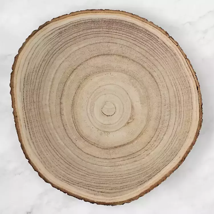 Decorative Wood Slice Charger>Kirklands Home Cheap