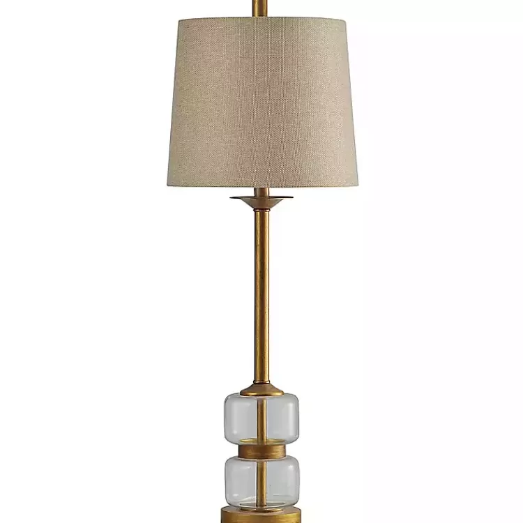 Deep Gold Glass Orb Buffet Lamp>Kirklands Home Outlet