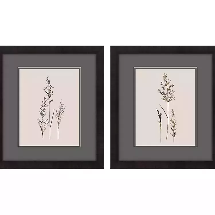 Delicate Stems Framed Art Prints, Set of 2>Kirklands Home Flash Sale