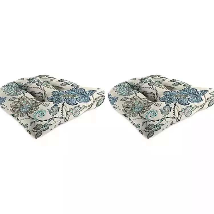 Denim Outdoor 19 in. Seat Cushions, Set of 2>Kirklands Home New