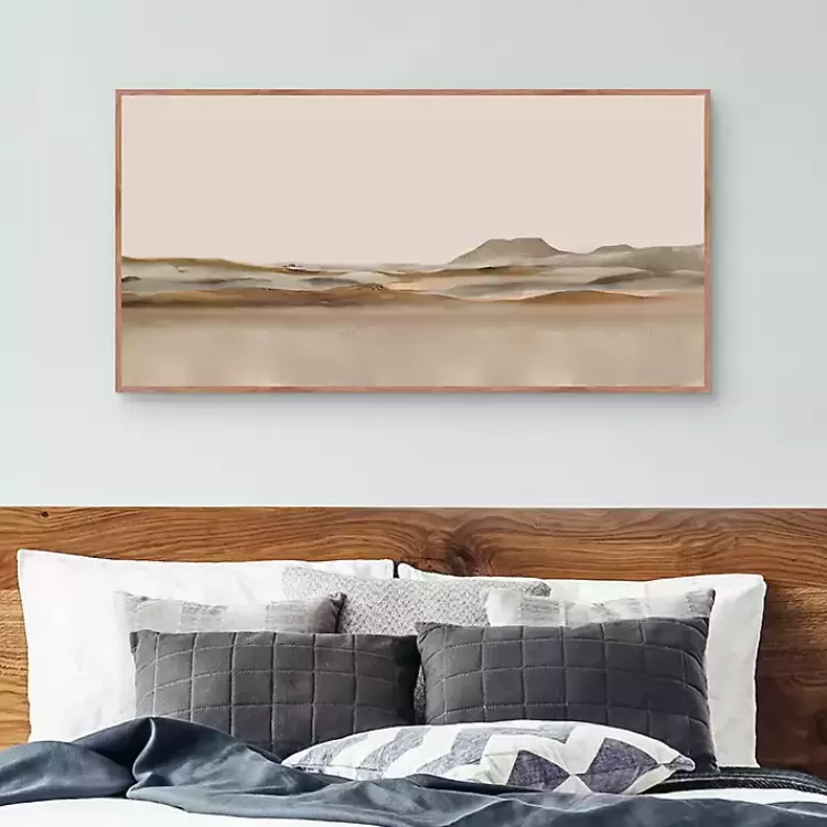 Desert Home Framed Canvas Art Print>Kirklands Home Clearance