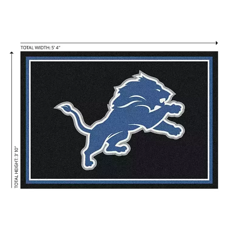 Detroit Lions Area Rug, 4x6>Kirklands Home Shop