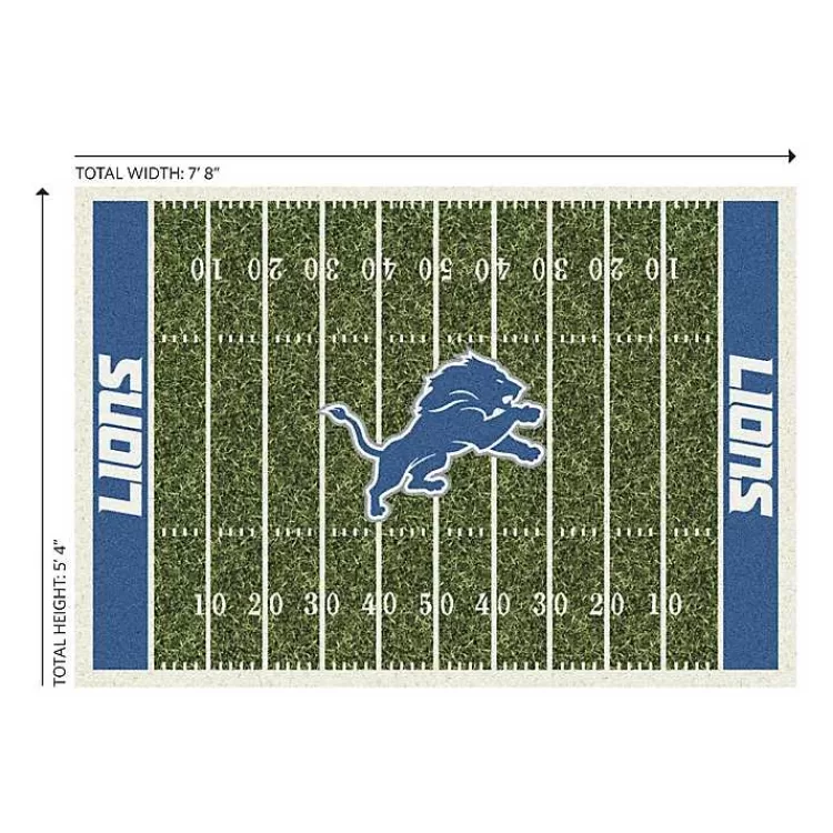 Detroit Lions Home Field Area Rug, 6x8>Kirklands Home Outlet