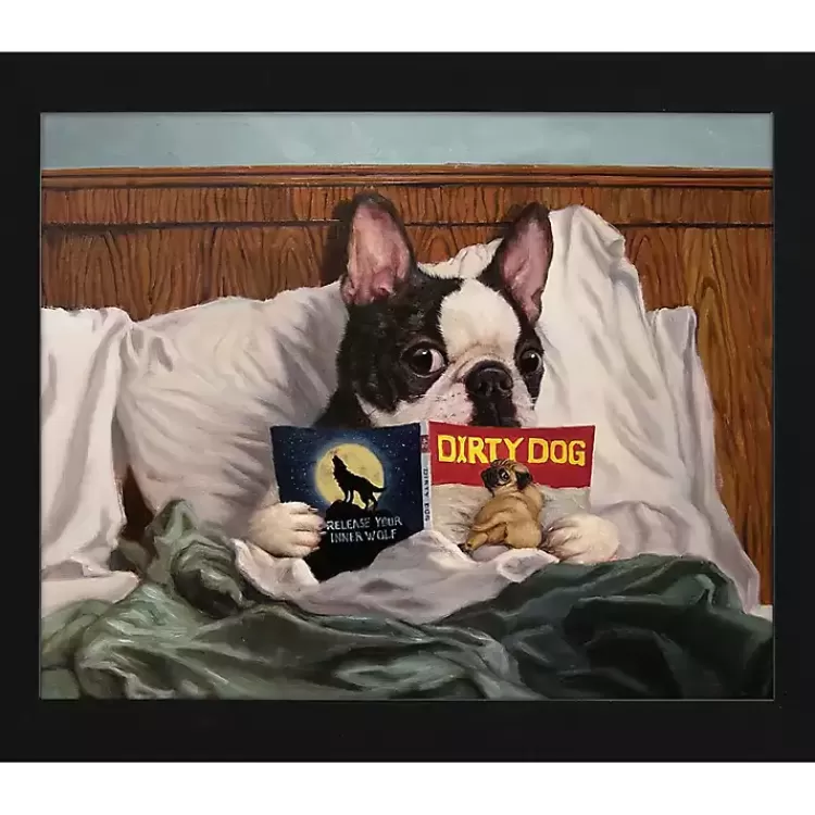 Dirty Dog Framed Art Print>Kirklands Home Flash Sale