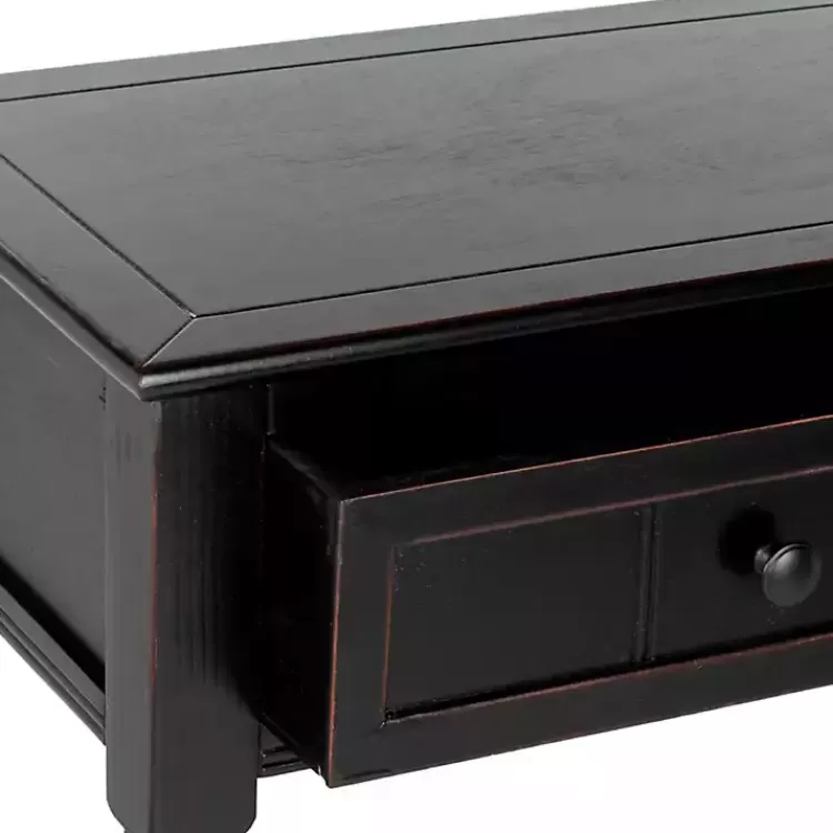 Distressed Wood 2-Drawer Console Table>Kirklands Home Cheap