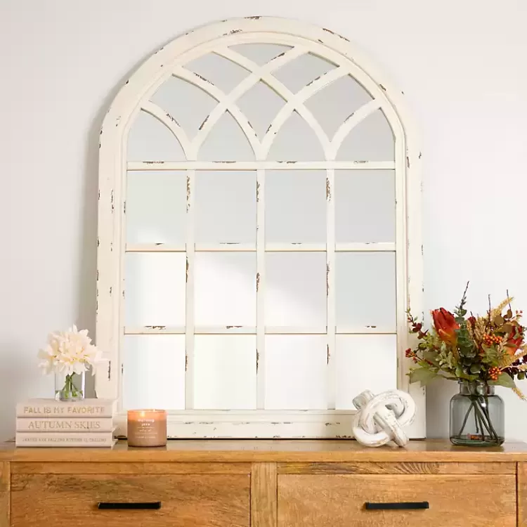 distressed_cream_sadie_arch_mirror_5.webp Distressed Cream Sadie Arch Mirror>Kirklands Home Clearance
