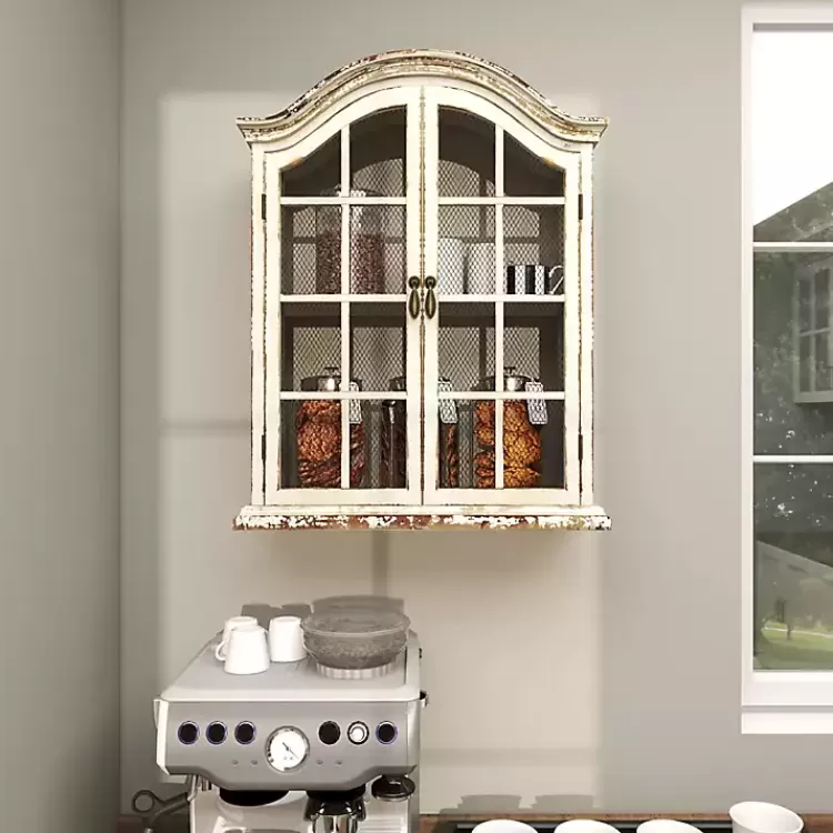 distressed_cream_wood_wall_cabinet_2.webp Distressed Cream Wood Wall Cabinet>Kirklands Home Best