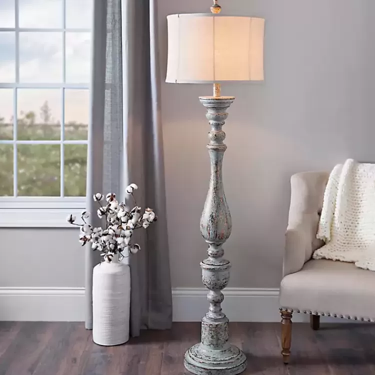 Distressed Eloise Floor Lamp>Kirklands Home Cheap