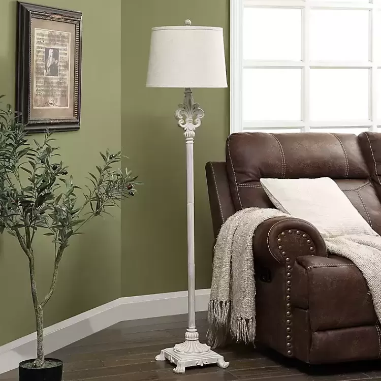distressed_fleurdelis_floor_lamp_5.webp Distressed Fleur-de-lis Floor Lamp>Kirklands Home Best Sale
