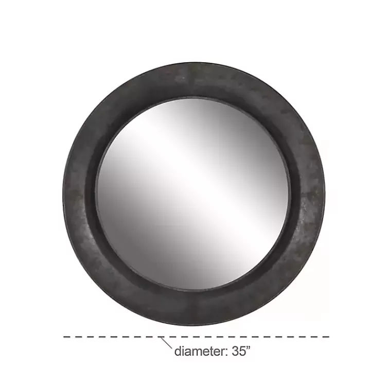 distressed_galvanized_curved_framed_mirror_3.webp Distressed Galvanized Curved Framed Mirror>Kirklands Home Hot