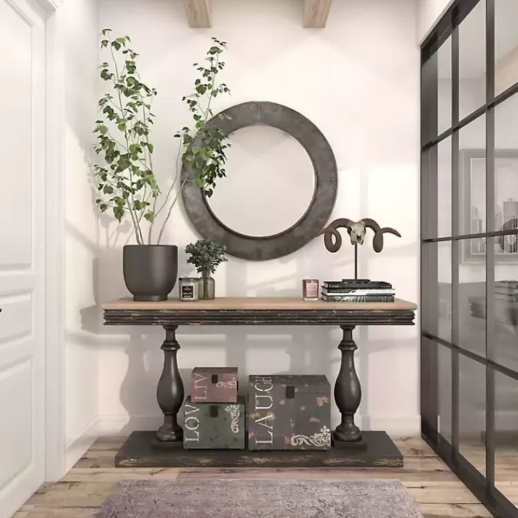 distressed_galvanized_curved_framed_mirror_5.webp Distressed Galvanized Curved Framed Mirror>Kirklands Home Hot