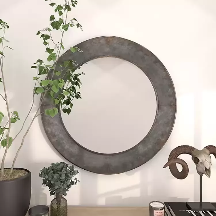 distressed_galvanized_curved_framed_mirror_6.webp Distressed Galvanized Curved Framed Mirror>Kirklands Home Hot