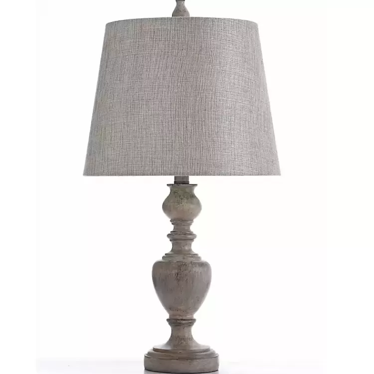 Distressed and Cream Table Lamp>Kirklands Home Outlet