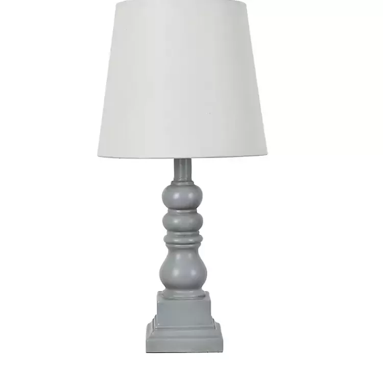 Distressed Gray Candlestick Table Lamp>Kirklands Home Discount