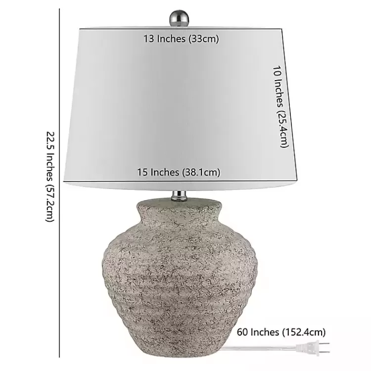 distressed_gray_ceramic_jug_ledger_table_lamp_2.webp Distressed Gray Ceramic Jug Ledger Table Lamp>Kirklands Home Fashion