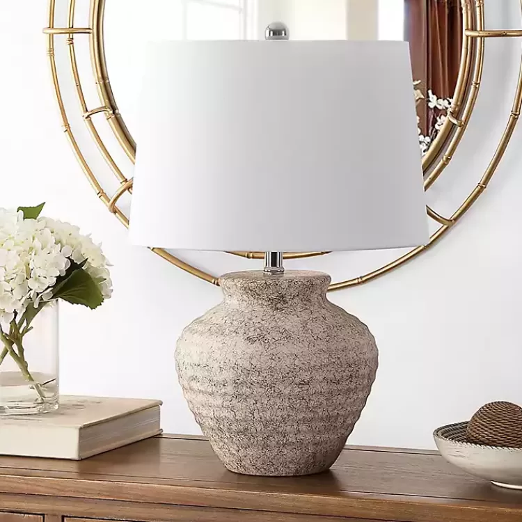 distressed_gray_ceramic_jug_ledger_table_lamp_3.webp Distressed Gray Ceramic Jug Ledger Table Lamp>Kirklands Home Fashion