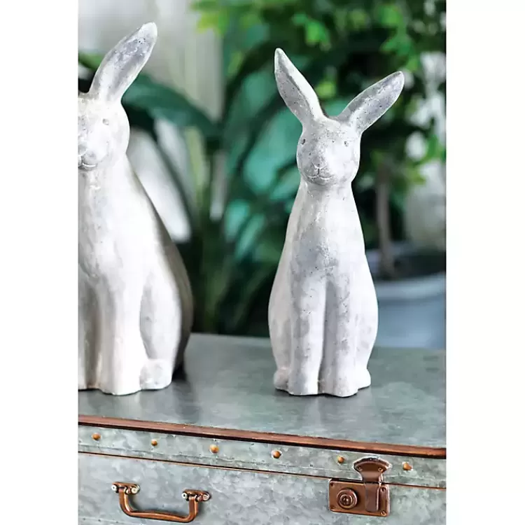 Distressed Rabbit Outdoor Statue>Kirklands Home Discount