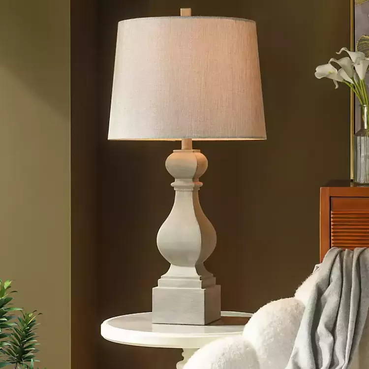 Distressed Traditional Baluster Table Lamp>Kirklands Home Best
