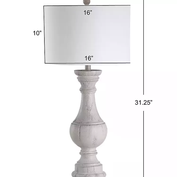 distressed_ivory_faux_wood_table_lamps_set_of__2.webp Distressed Ivory Faux Wood Table Lamps, Set of 2>Kirklands Home Clearance