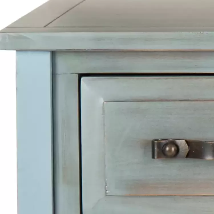 Distressed Light 3-Drawer Console Table>Kirklands Home Online