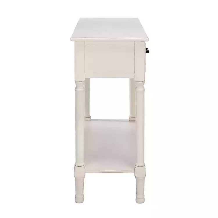 distressed_natural_ronan_drawer_console_table_3.webp Distressed Natural Ronan 2-Drawer Console Table>Kirklands Home Flash Sale