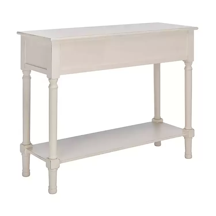 distressed_natural_ronan_drawer_console_table_9.webp Distressed Natural Ronan 2-Drawer Console Table>Kirklands Home Flash Sale