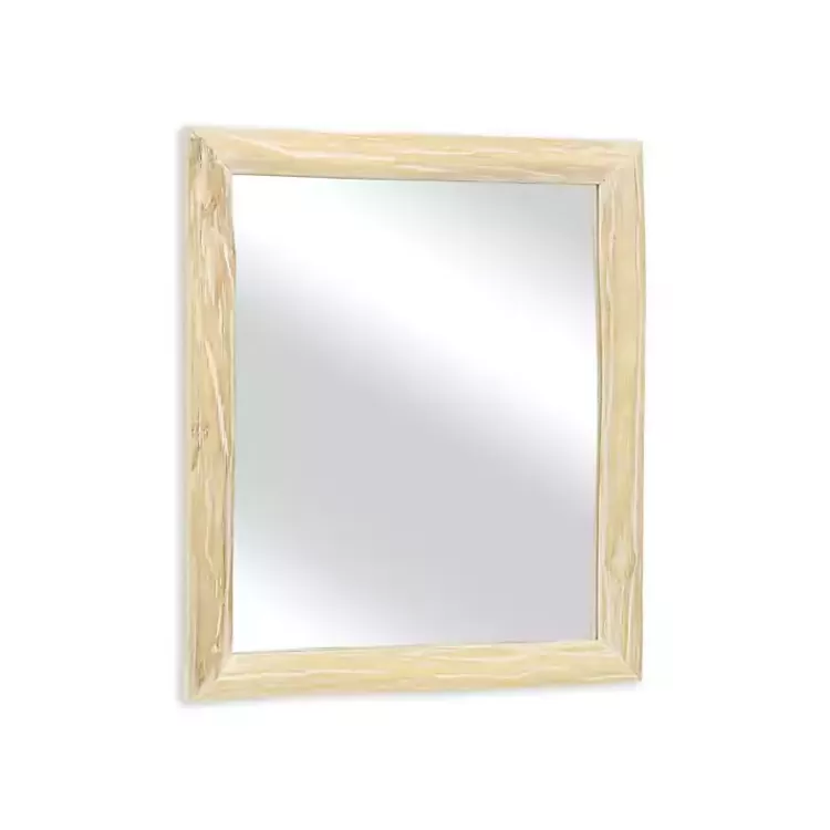 distressed_natural_wood_rectangle_wall_mirror_2.webp Distressed Natural Wood Recgle Wall Mirror>Kirklands Home Online